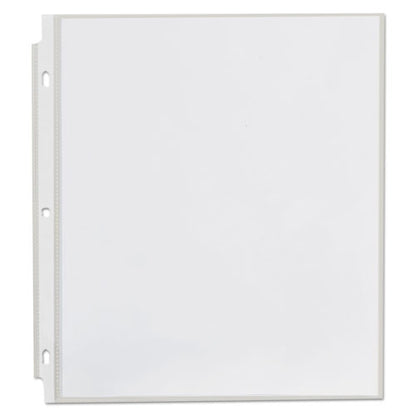 Standard Sheet Protectors, Medium-duty, Side: 3-hole Punched, Top Load 8.5 X 11 Insert, Clear Front, 200/box