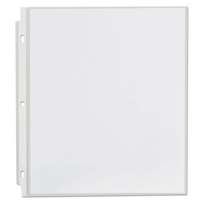 Standard Sheet Protectors, Light-duty, Side: 3-hole Punched, Top Load 8.5 X 11 Insert, Clear Front, 200/box