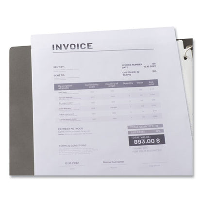 Deluxe Heavyweight Sheet Protector, Side: 3-hole Punched, Top Load 8.5 X 11 Insert, Clear Front, 50/pack