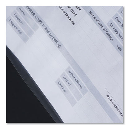 Deluxe Heavyweight Sheet Protector, Side: 3-hole Punched, Top Load 8.5 X 11 Insert, Nonglare Clear Front, 50/pack