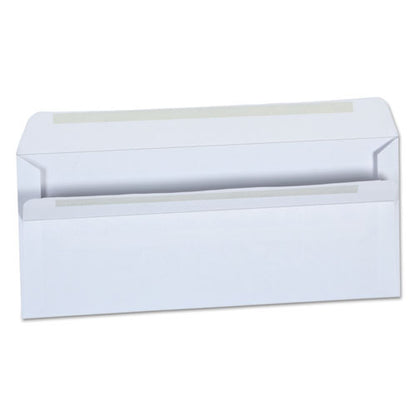 Self-seal Business Envelope, #10, Square Flap, Self-adhesive Closure, 4.13 X 9.5, White, 500/box
