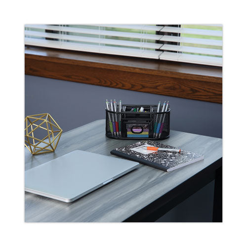 Comfort Grip Gel Pen, Retractable, Medium 0.7 Mm, Assorted Ink And Barrel Colors, 8/pack