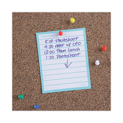 Tech Cork Board, 47.24" X 35.43", Brown Surface, Black Aluminum Frame