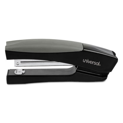 Stand-up Full Strip Stapler, 20-sheet Capacity, Black/gray