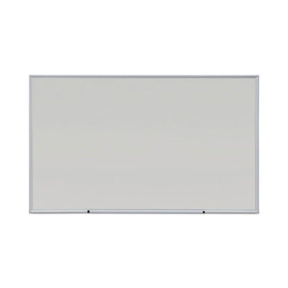 Deluxe Melamine Dry Erase Board, 60" X 36", White Surface, Anodized Aluminum Frame