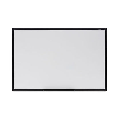 Design Series Deluxe Dry Erase Board, 36" X 24", White Surface, Black Anodized Aluminum Frame