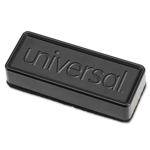 Dry Erase Whiteboard Eraser, 5" X 1.75" X 1", Black