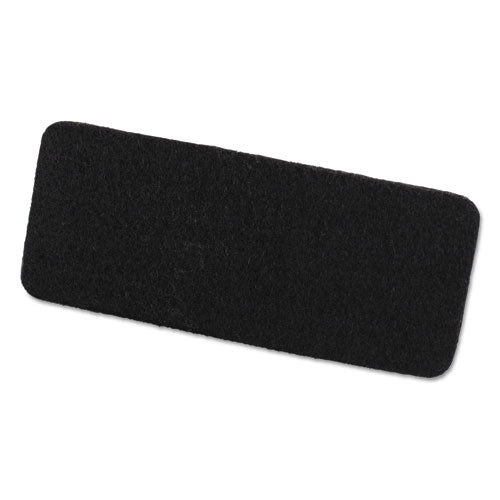 Dry Erase Whiteboard Eraser, 5" X 1.75" X 1", Black