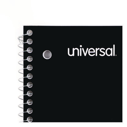 Wirebound Notebook, 1-subject, Wide/legal Rule, Assorted Cover Colors, (70) 10.5 X 8 Sheets, 4/pack