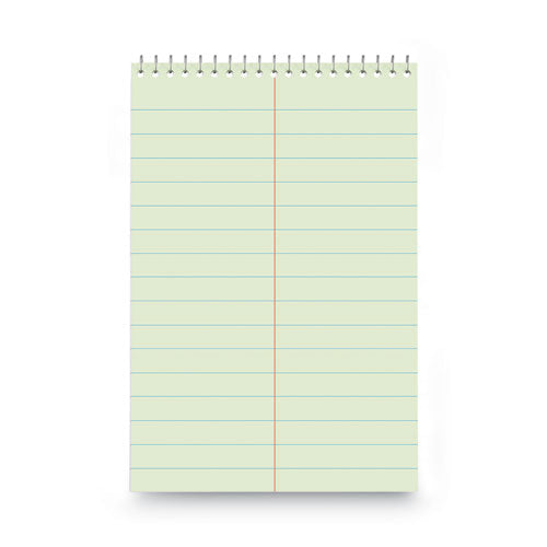 Steno Pads, Pitman Rule, Red Cover, 60 Green-tint 6 X 9 Sheets