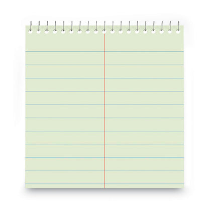 Steno Pads, Pitman Rule, Red Cover, 60 Green-tint 6 X 9 Sheets