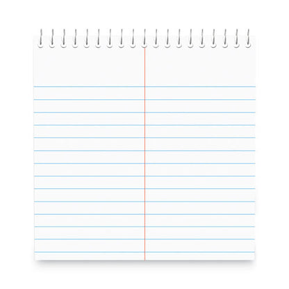 Steno Pads, Gregg Rule, Red Cover, 80 White 6 X 9 Sheets