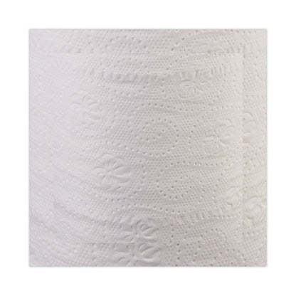 Bath Tissue, Individually Wrapped Rolls, Septic Safe, 2-ply, White, 500 Sheets/roll, 96 Rolls/carton