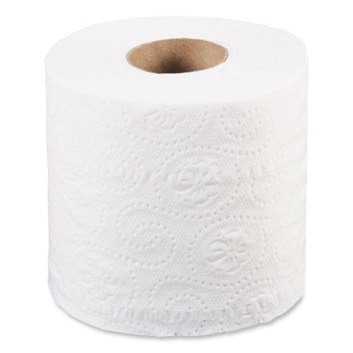Bath Tissue, Individually Wrapped Rolls, Septic Safe, 2-ply, White, 400 Sheets/roll, 24 Rolls/carton