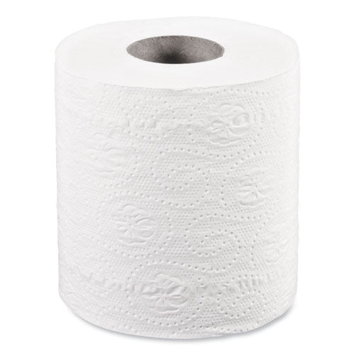 Bath Tissue, Individually Wrapped Rolls, Septic Safe, 2-ply, White, 500 Sheets/roll, 48 Rolls/carton