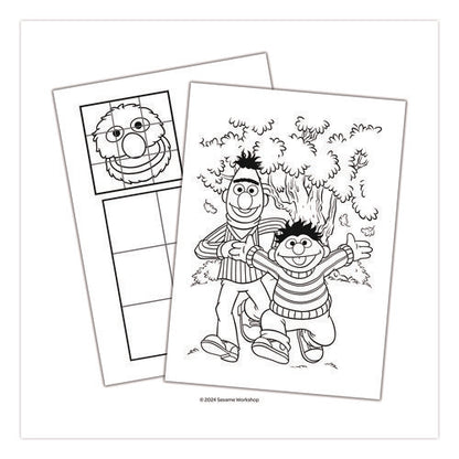 Sesame Street Favorite Friends Jumbo Coloring And Activity Book, Ages 3 And Up, 10.75 X 7.75 Sheets, 64 Pages