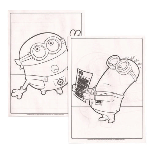 Despicable Me 4 Jumbo Coloring And Activity Book, Ages 3 And Up, 10.75 X 7.75 Sheets, 64 Pages