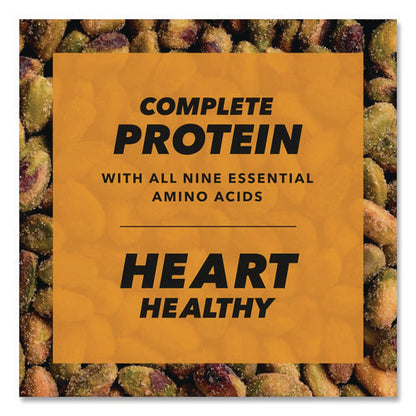 No Shells Honey Roasted Pistachios, 2.25 Oz Bags, 8/box