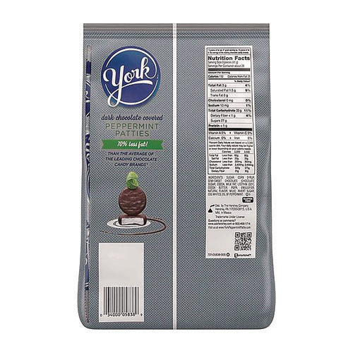 Peppermint Patties, Peppermint/dark Chocolate Minatures, 35.2 Oz Bag