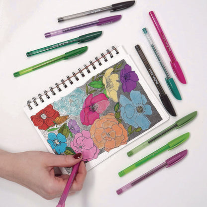 Doodler'z Gel Pen, Stick, Bold 1 Mm, Assorted Ink And Barrel Colors, 60/pack