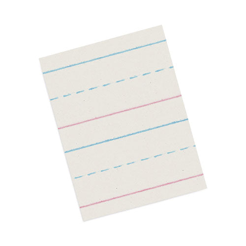 Multi-program Picture Story Paper, 30 Lb Bond Weight, 5/8" Long Rule, Two-sided, 12 X 18, 250/pack