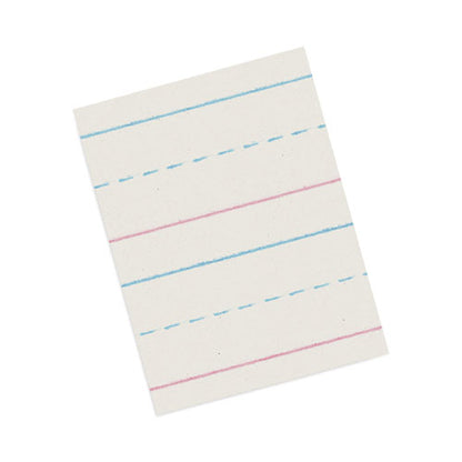 Multi-program Picture Story Paper, 30 Lb Bond Weight, 5/8" Long Rule, Two-sided, 12 X 18, 250/pack
